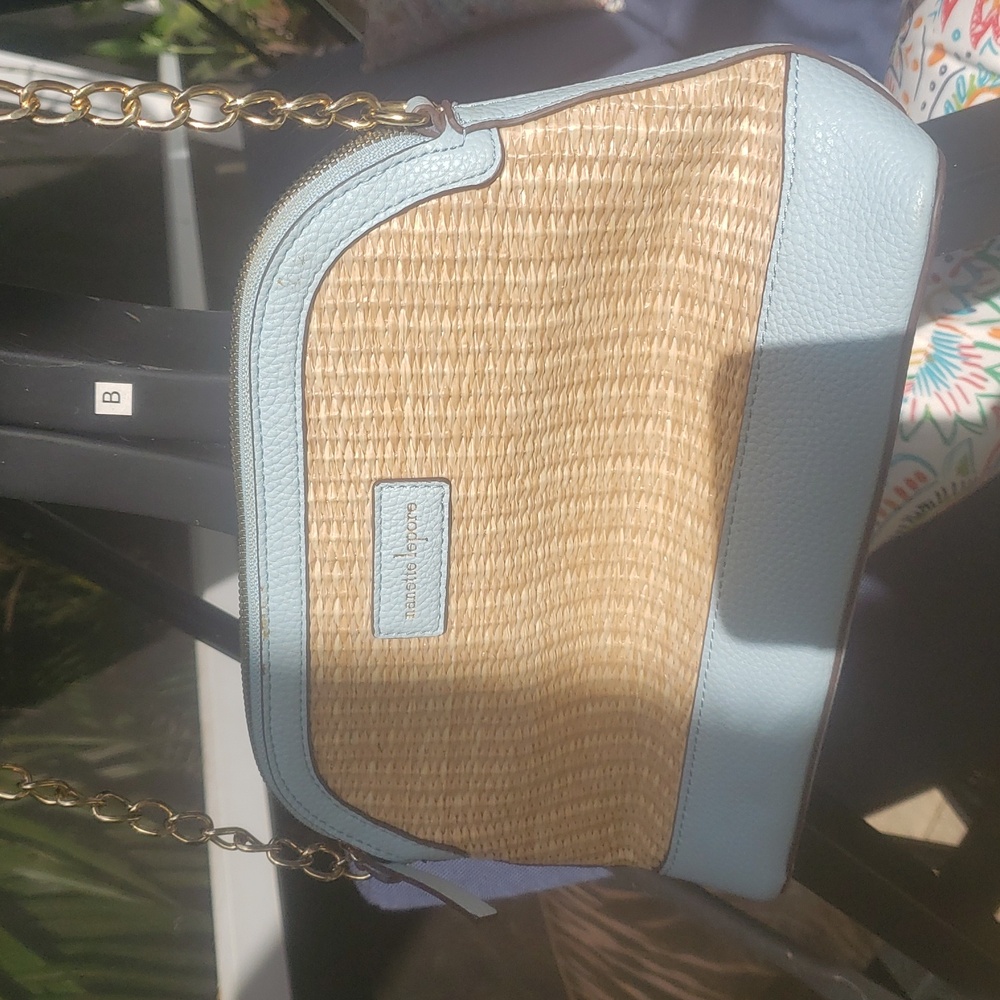 💙Nanette Lepore Straw Bag